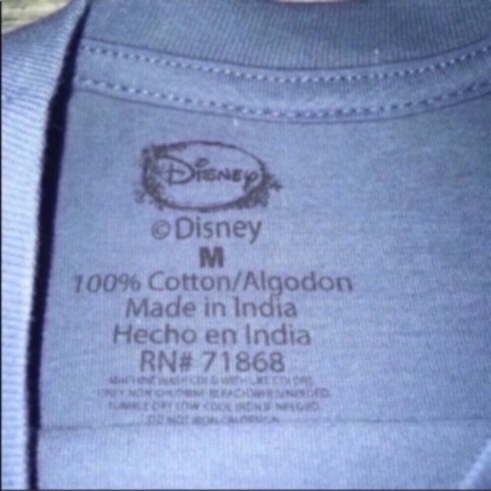 Disney Stitch Ohana Blue Tee - Picture 4 of 4